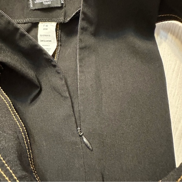 Sinéquanone Paris Mid-Length Black Belted Skirt Size US 8 T40 - Picture 4 of 9